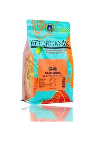 Beyorganik Pestisit Analizli Organik Erişte 360 G
