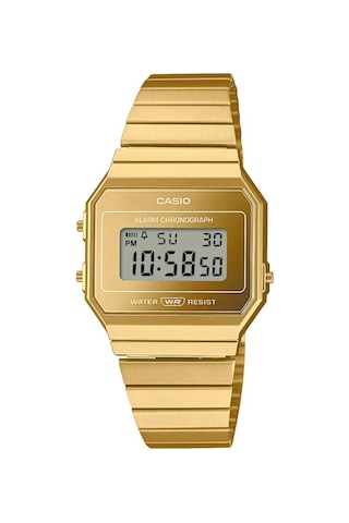 Casio A700wevg-9adf Erkek Kol Saati Altın - Gri