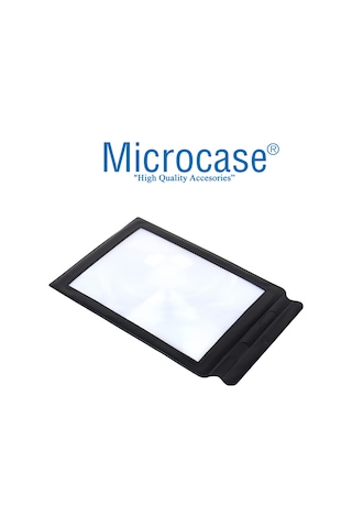 Microcase A4 Ölçekli 3X Büyütme Kart Büyüteç Model By11