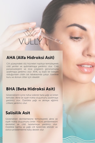 Vully Kırışık Karşıtı Sebum Dengeleyici ve Yoğun Nemlendirici Serum 30 ML