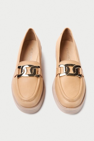 Mubiano Hakiki Deri Collection Kadın Babet Nude -mcsdd033-n Nude