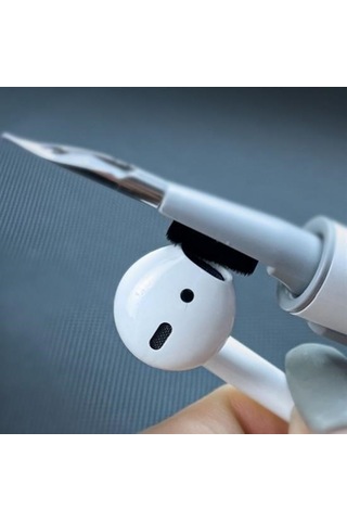 Buffer Çok Amaçlı Yumuşak Fırçalı Kablosuz Kulaklıklar İçin Kulaklık Temizleme Kiti