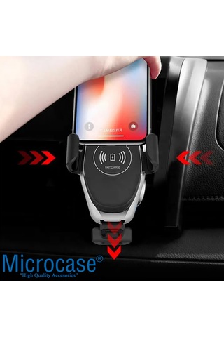 Araç İçi Wireless Kablosuz Şarj Özellik Telefon Tutucu Q12 AL3527