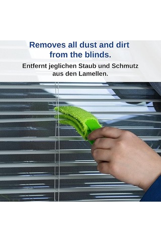 Jaluzi, Panjur Ve Çıtalar İçin Temizleme Fırçası - 2'li Set + 2 K