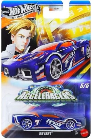 Hot Wheels Silver Series Acceleracers Gdg83 977k 5'li Set Çok Renkli