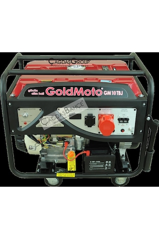 Goldmoto Gm10Tbj Benzinli Marşlı Jeneratör 10 Kw Trifaze