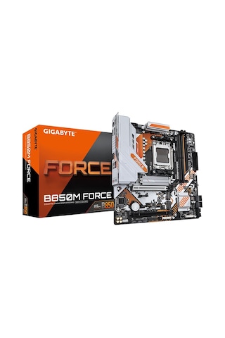 Gıgabyte B850m Force Amd B850 Am5 Soket Ddr5 9600mt/s Matx Anakart