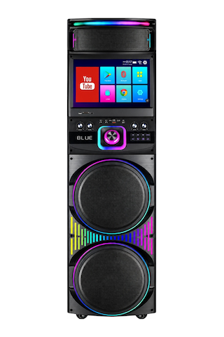 Blic Bls-82 Akıllı Led Ekranlı Parti Hoparlörü 12 Inç Rgb Taşınabilir Bluetooth Ses Sistemi