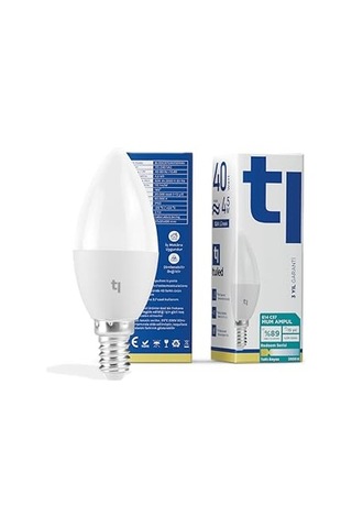 Redeem C37s E14 Mum Ampul, Titreşimsiz, Göz Konforu, 524 Lümen, Tatlı Beyaz, 3500 Kelvin Diğer