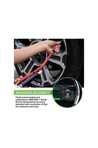 Xuweiwei 10-120 Psı Varyant Ağır Hizmet Tekerlek Basınç Ölçer İnflator Hava Chuck Ve 4 Yönlü Araç Hava Kompresörü Ek Nozulu