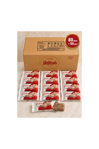 Tahin Helvası 80 Gr 50'li Paket Piknik Kahvaltılık Mini Helva