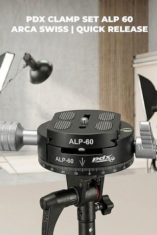 Pdx Clamp Set Alp 60 Arca Swiss Quick Release
