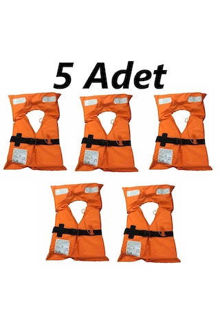 5'li Can Yeleği. 100n Yetişkin Can Yeleği. Tse Sertifikalı
