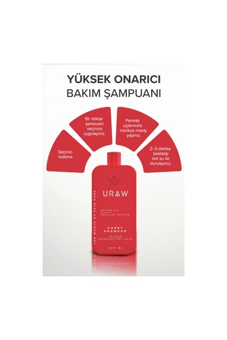 Kuru Ve Yıpranmış Saçları Derinlemesine Besleyici Ve Onarıcı Dökülme Karşıtı Bakım Şampuanı 400ml
