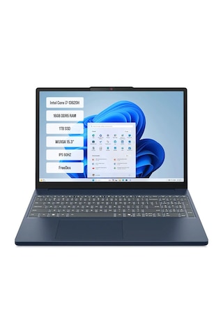 Lenovo Ideapad Slim 3 15IRH10 83K10061TR i7-13620H 16 GB 1 TB SSD 15.3" Dos Dizüstü Bilgisayar