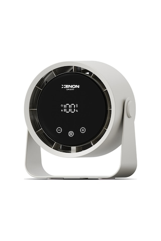 Xenon Smart Taşınabilir Masaüstü Fanı 100 Kademe Kontrol, Şarjlı, Dokunmatik Ekran, 2000mah, Usb-c X6113