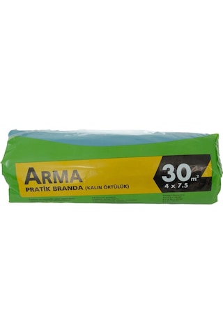 Arma Naylon Tadilat Boya Koruyucu Örtü Poşet Folyo - 30 M2 - 10 Paket