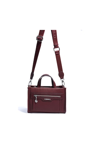 Silver Polo Sp1271 Kadın El Çantası Petek Bordo-bordo