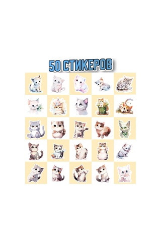 Sticker Store Telefon İçin Kedicik Çıkartmaları Stickler 299105092