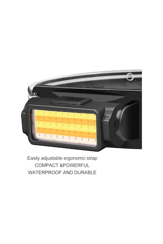 Konforlu Cob Kafa Lambası For Hiking Huiliang Çok Renkli