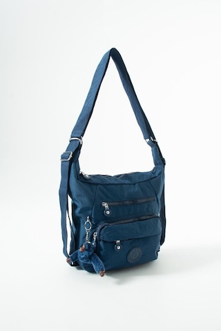 Baginn İster Sırt İster Omuz İster Çapraz Askılı Fonksiyonel Kullanım Kadın Çantası 28 28 Cm 571 Collection Lacivert