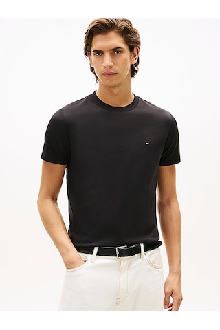 Tommy Hilfiger Mw0mw33202 Luxury Erkek Tişört Siyah
