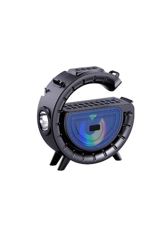 Jms DV-800 Solar Şarjlı El Feneri - Fm Radyo - Bluetooth 5.3 Hoparlör