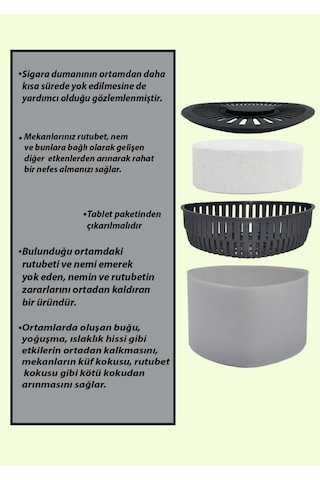 Nem Alıcılı ve Rutubet Giderici Aparat - 500 Gr - Üçgen Naturel