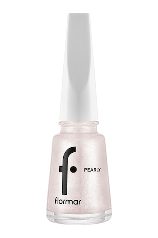 Flormar Pearly Yarı Transparan & Parlak Bitişli Sedefli Oje Pl476 Soft Whisper