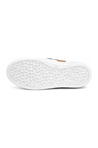 N Napa Shoe Np.8260f.siyah Deri Sneaker Napa Shoe Kadın Hakiki Deri Günlük Comfort Ayakkabı Siyah/beyaz