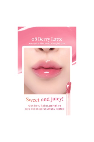 Dasique Juicy Dewy Glow Tint 08 Berry Latte