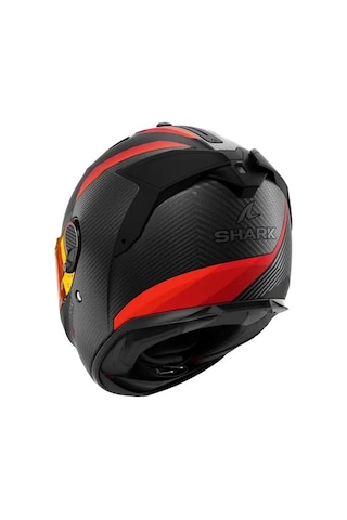 Shark Spartan Gt Pro Carbon Dokhta Doa Kapalı Kask Kırmızı - Beyaz