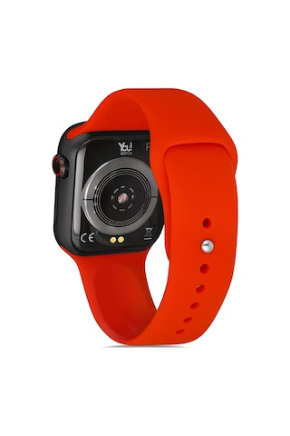 You Smart F3-yf304 You Smart Black & Red Silicon Unisex Kol Saati (Distribütör Garantili)