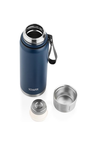 Schafer Çelik Termos 750 Ml Lacivert Renk Lacivert