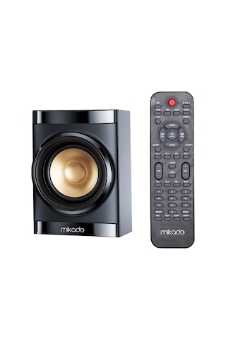 Mikado Md-381bt 40 Watt 5+1 Ses Sistemi Usb Sd Kart Fm Radyo Bluetooth Destekli Sinema Sistemi Hoparlör