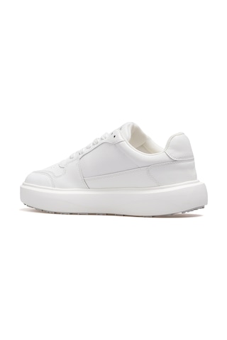 Lufian Lufıan Mateas Erkek Deri Sneaker Günlük Ayakkabı 25k 112230251 Beyaz Beyaz