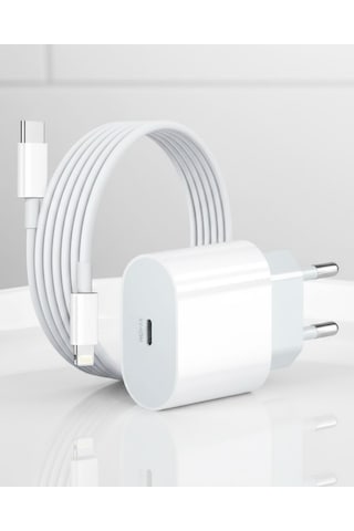 İphone 12 11 Xr Xs X 8 Plus 7 20w Pd Lightning Hızlı Şarj Adaptörü Diğer
