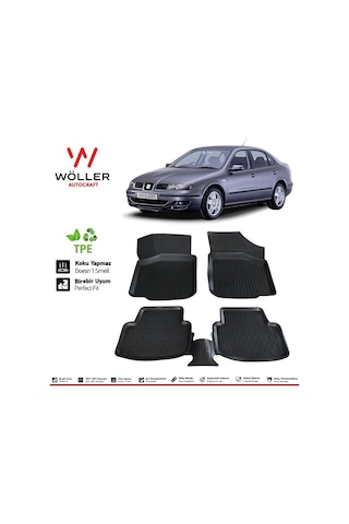 Seat Toledo Paspas 1999 2005 Arası 3D Havuzlu Wöller Paspas