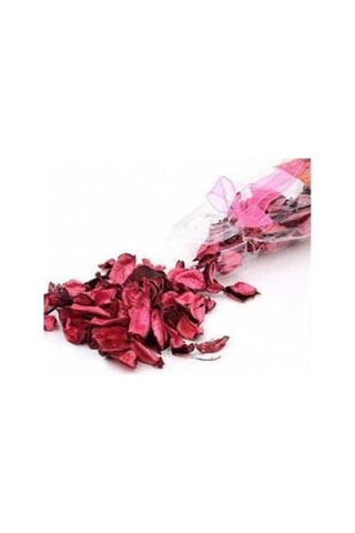 Dekoratif Gül Kurusu Yaprağı Süsleme Gül Yaprağı Kuru Gül Kırmızı