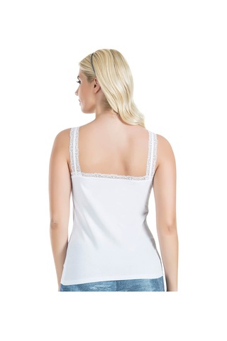 Dantelli Kadın Atlet 214 Siyah