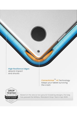 Tomtoc 360 Koruyucu Kılıf 13,5 - 14,4 Inç Surface Laptop 6/5/stu Çok Renkli