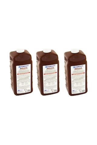 Dermosept Baticon Batikon Baticonol Antiseptik 1000 ML 3 Adet Dermosept Baticon Batikon Baticonol Antiseptik 1000 ML 3 Adet