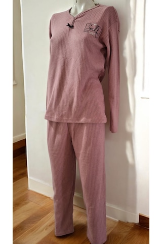 Rüyam Pamuklu Kadın Pijama Takımı Yeşil Gülkurusu