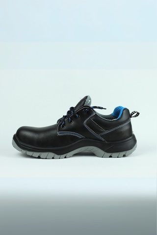 Rigel Brenta M-090 Düz Deri Kompozit S2 İş Güvenliği Ayakkabısı-12431 Siyah