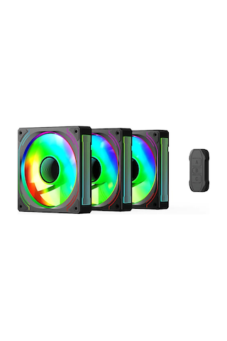 Gamepower Glacia 120 Infinity Argb 6 Lı Fan Seti + Hub Kit