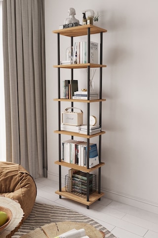 Çevir Kur 45 Cm Atlantik Çam Kitaplık Atlantik Çam