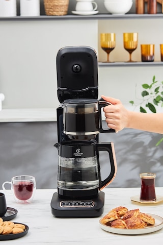 Karaca Robotea Pro 4in1 Konuşan Cam Çay Makinesi