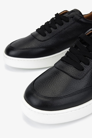Valmenti Erkek Hakiki Deri Siyah Floter Sneakers & Spor Ayakkabı 04 4406 Erk Ayk Y26 Sıyah Fltr