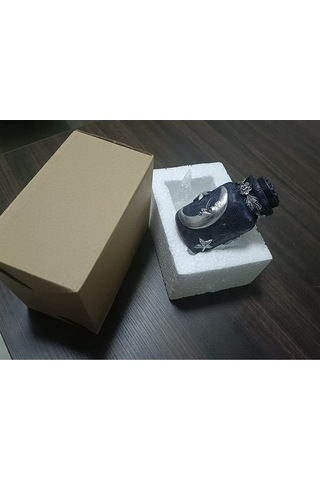 Fortunelane Rezin Dekoratif Süs Flasör, Ev Dekorasyonu Aletleri, Hafif Tasarım 250g, Paketle 330g, Karton Kutu + Köpük İçerikli,