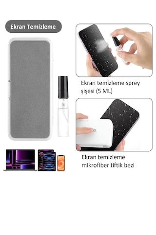 Bilgisayar Telefon Tablet Elektronik Eşya Temizleme Kiti 19 Parça